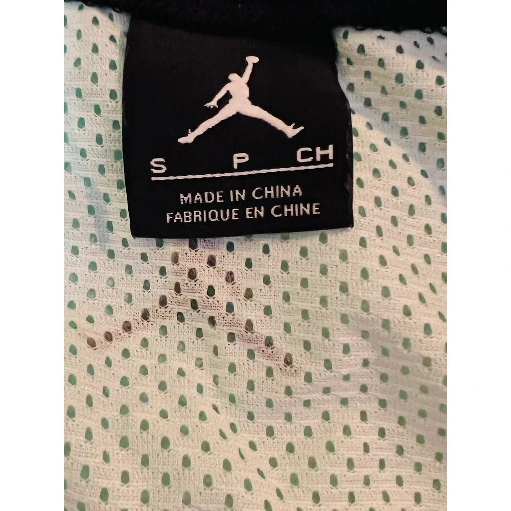 Jordan Mens Basketball Jersey and Shorts Set Teal Blue Mesh 23 MCMLXXXV Size S M